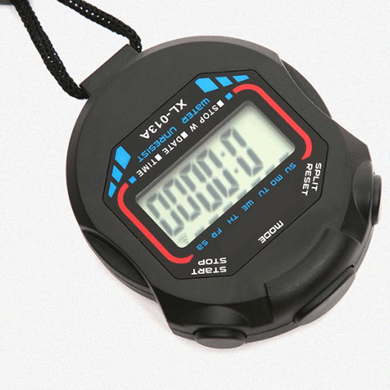Handheld Digital Stopwatch Timer Outdoor Sports Training Timer Chronograph Stop Watch 0.01s Precision Timer Tools