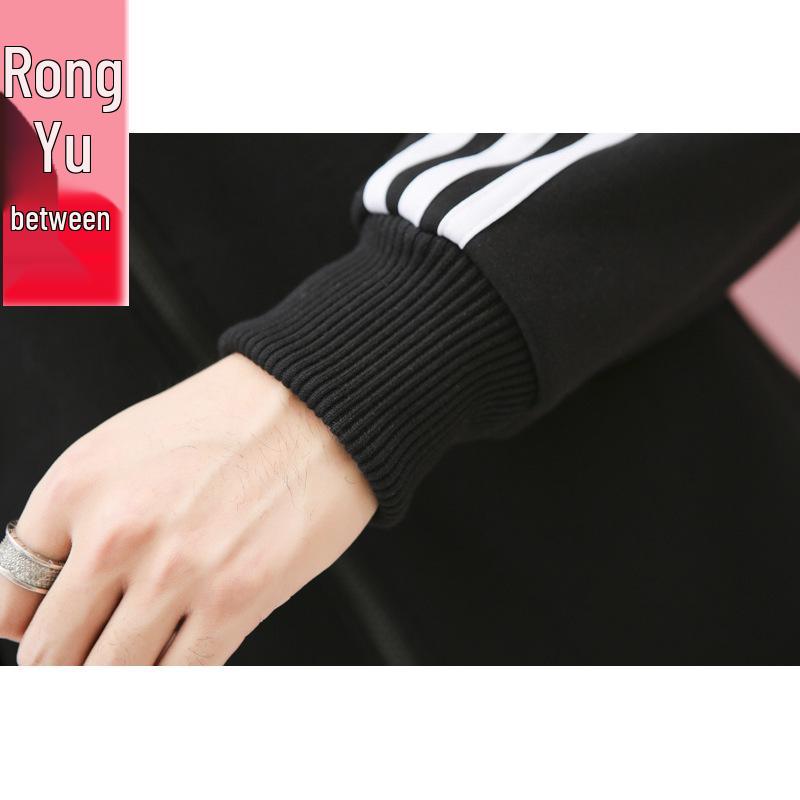 Fleece-Lined Women's Hooded Jacket with Embroidered Uniform Design and Stand-Up Collar