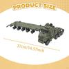 1/72 Scale Tractor Trailer Building Model, Vehicle Transport Keepsake for Kids