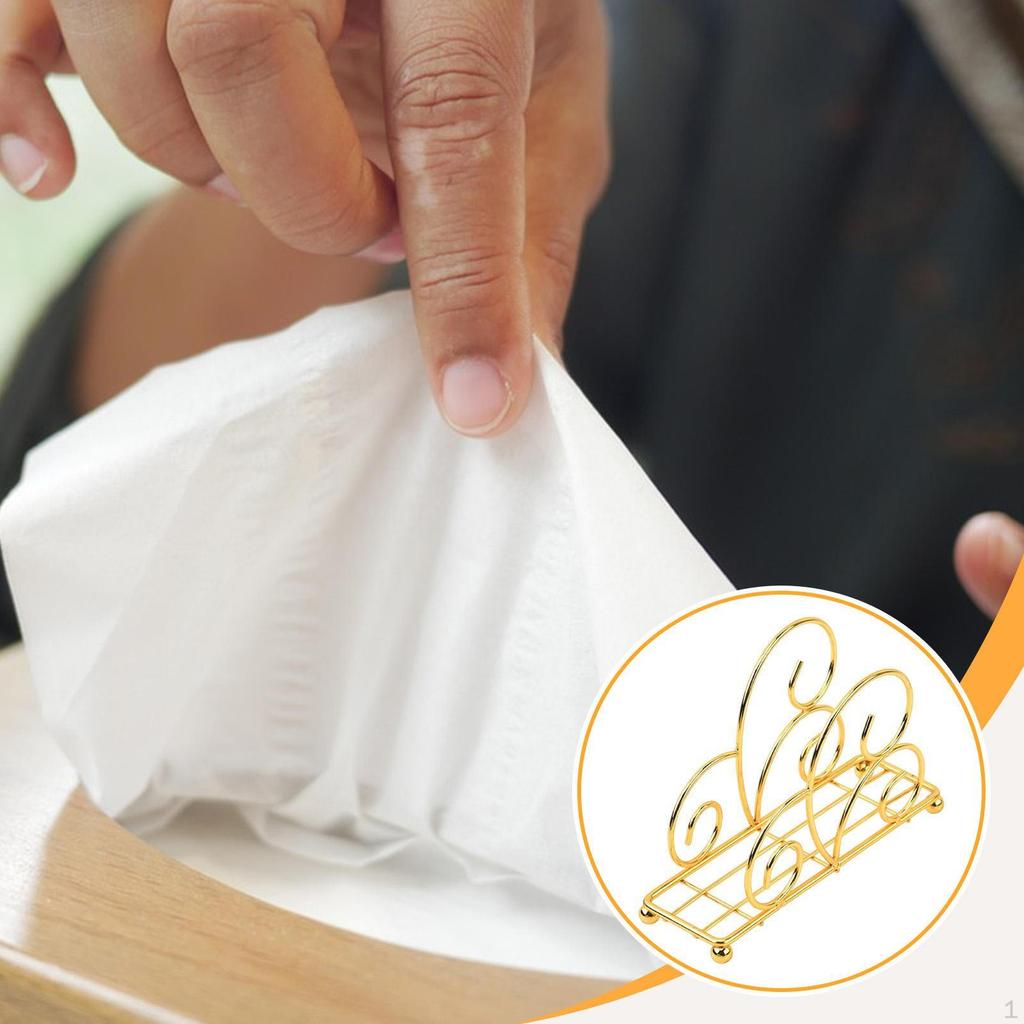 Metal Napkin Dispenser for Hand Towels And Paper In Kitchen Dining Areas