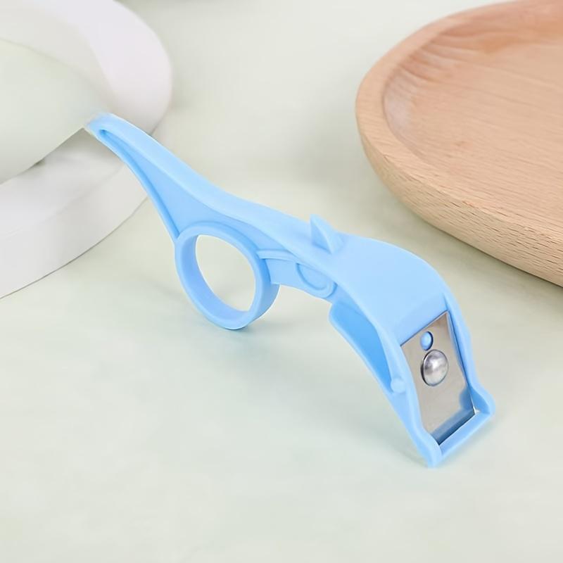 Three in One Fruit and Vegetable Peeler Multifunctional Peeler, Potato Apple Carrot Peeler Portable  Kitchen Small Tool Supplies синий