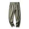 Outdoor Stretch Ice Silk Quick-Dry Pants Men's Summer Thin Straight-leg Hiking Pants Export Men's Pants Exercise Casual Pants