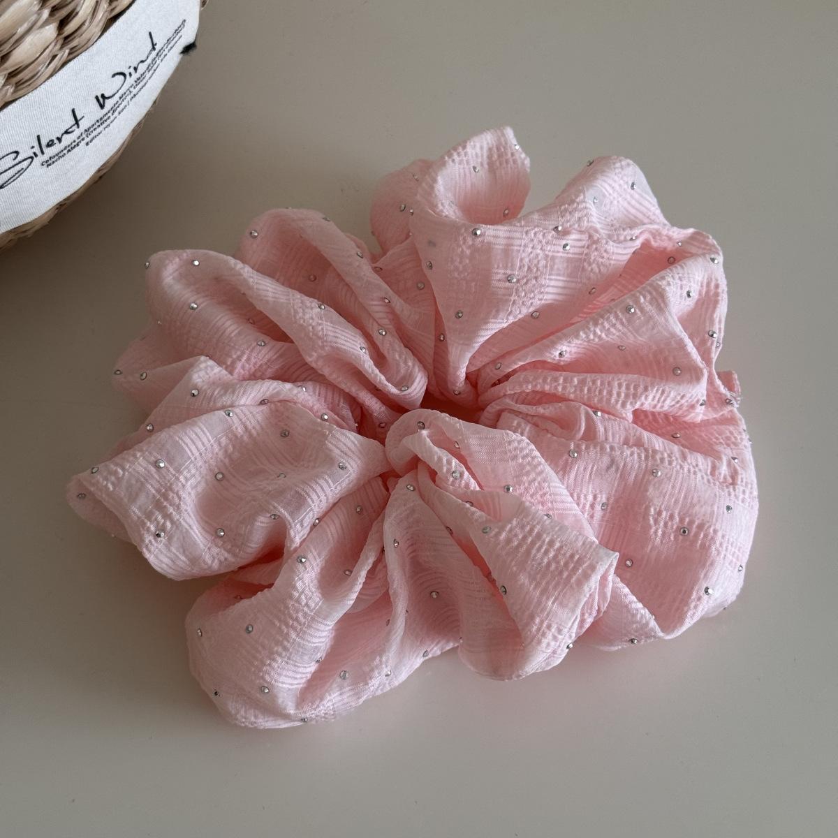 

Элегантная ретро-стиль французская легкая роскошь высококлассная точечная повязка для волос - простая художественная высокоэластичная резинка для волос аксессуар для волос Headbands