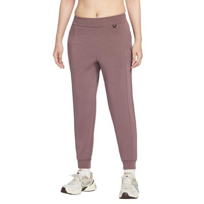 Solid Mid-Rise Cuffed Casual Pants Women Bottoms HQ8185-502