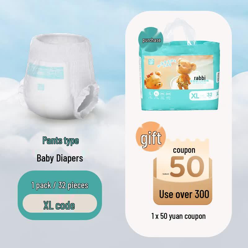 Labby Newborn & Infant Lightweight Breathable Diapers