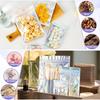 60-10PCS Laser Sealing Bags Plastic Holographic Candy Food Packaging Pouches Resealable Jewelry Necklace Storage Organizer Bag