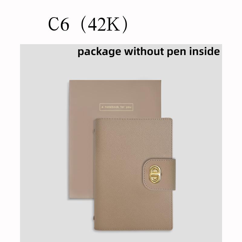 A5 High Quality Loose-leaf Business Office Notebook Support  Binder Journal Diary Planner Notepad School Stationery