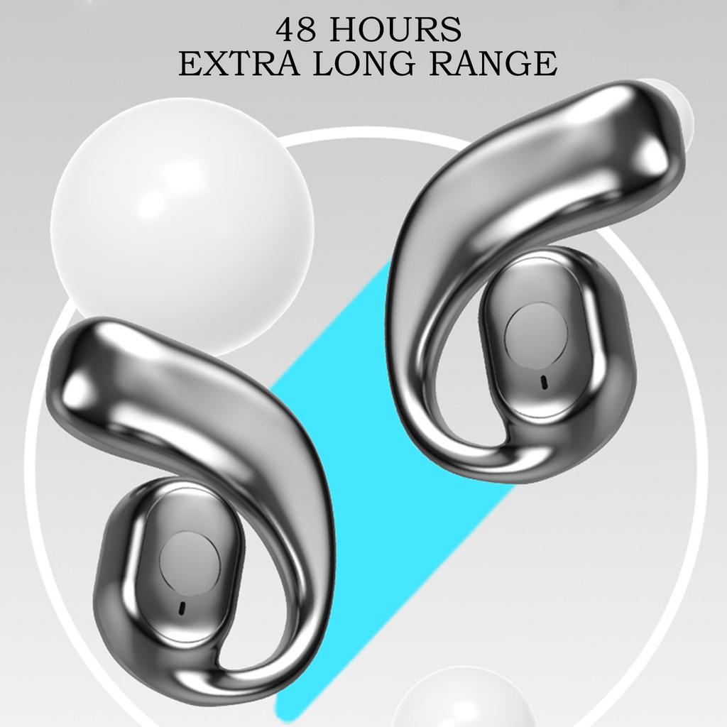 Ear Hook Sports Headphones, Wireless Bluetooth Headset, Hanging Not In Ear Earbuds, Ear Hanging Type Business Earphones