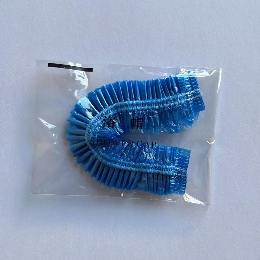 Bonnet de bain jetable imperméable épaissi pour hommes et femmes, emballé individuellement pour hôtels et auberges