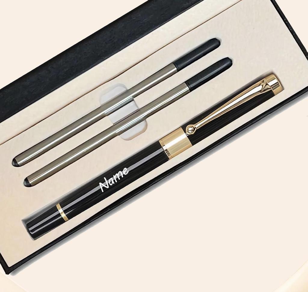 Custom Engraved Text Ballpoint Pens Personalized, Customized Name Ballpoint Pen, Personalized Engraving Pen, Customizable Nice Pens For Writing,