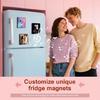 Personalised Acrylic Music Refrigerator Magnet Unique Present for Couples Anniversary Wedding Gift for Women