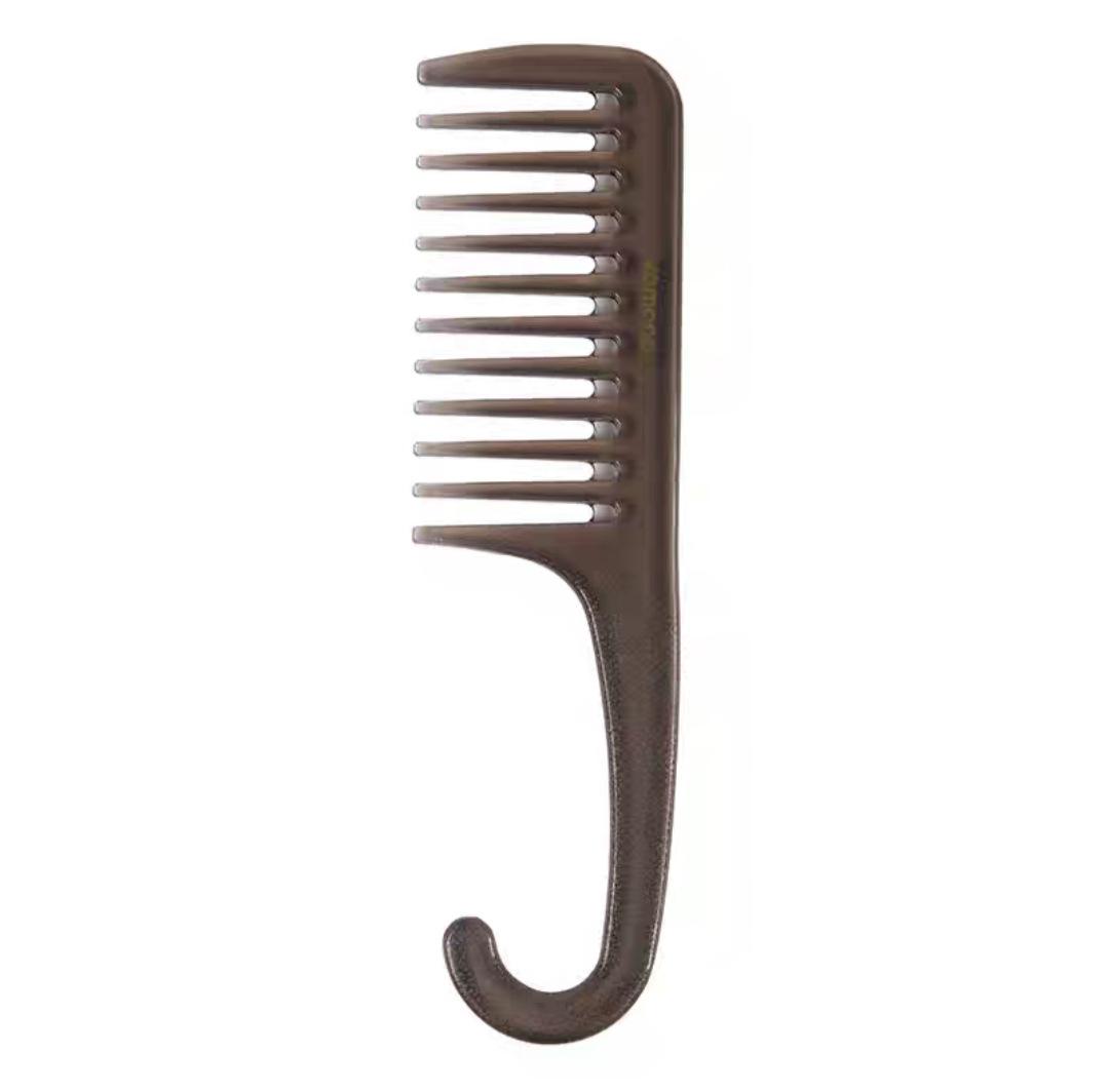 

Набор портативных ПВХ расчесок для мужчин и женщин: Расческа для волос с заостренным кончиком и широкими/мелкими зубьями