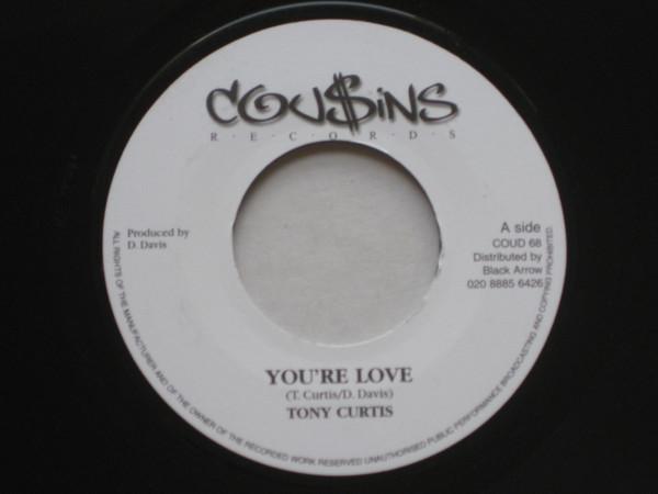 

7inch Record TONY CURTIS MAFIA FLUXY Youre Love Love Rhythm NONE Couins Records Jamaica Reggae Ska Dub Used