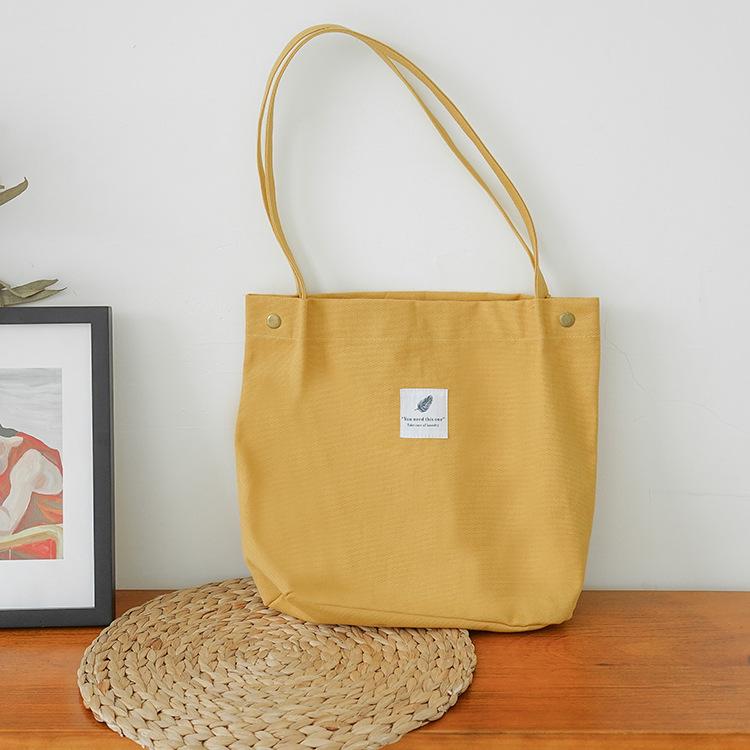 

Women Canvas Shoulder Bag Thick Cotton Shopping Bags College School Girls Books Tote Female Cute Handbag Ladies Eco Cloth Purse