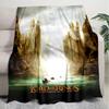1PC The Lord of the Rings blanket, all-season lightweight home office outdoor nap multifunctional blanket, Christmas gifts