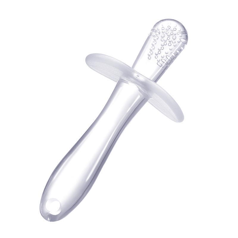 1PC Baby Silicone Teether Infant Grind Chewable Training Tooth Tools