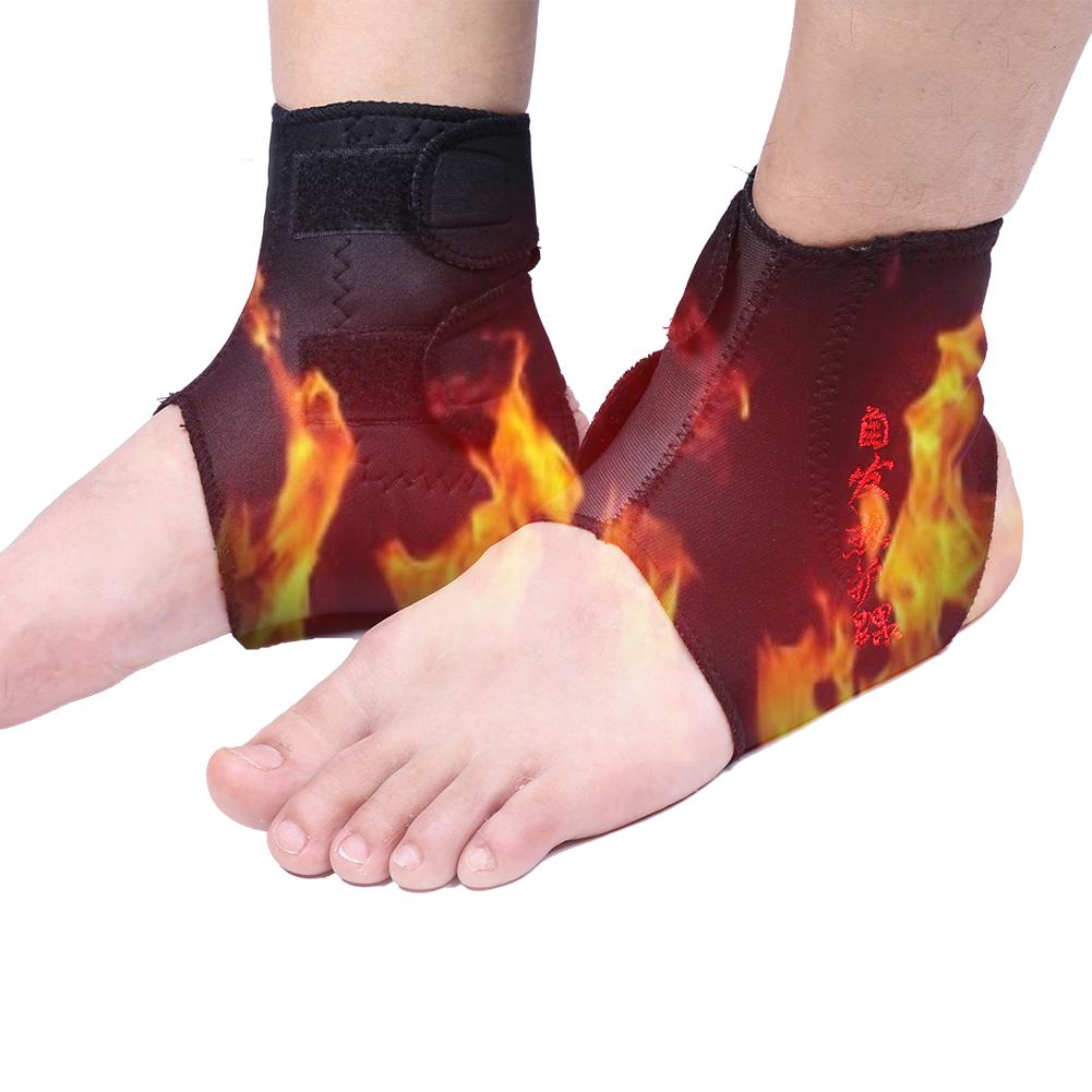 1 P    Self hting Ankle Support Brace with Compression Straps For Pain Relief