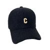Women's Hats Baseball Caps  Autumn and Winter Thickened Warm Wool Hats Korean C Shaped Fashion and Versatile Niche Baseball Hats