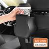 Leather Car Seat Back Cup Holder and Storage Bucket for Drinks and Goodies