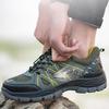 Oulylan Male Anti-Smash Work Protection Sneakers Wear-Resistant Steel Toe Safety Footwear Fashion Breathable Comfort Labor Shoes