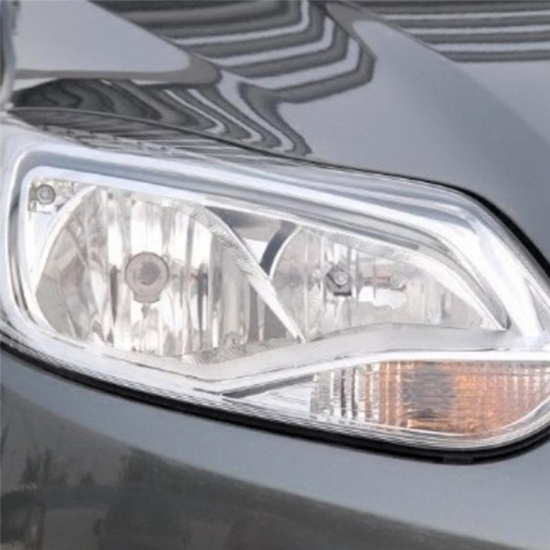Couvercles de Phares Avant de Voiture Abat-jours Coque de Lampe Couvercle de Lentille de Phares Pour Ford Focus 2012-2014