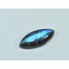 28Cts. Natural Blue Flash Labradorite Marquise Cabochon Gemstone 13X33X07MM B-309