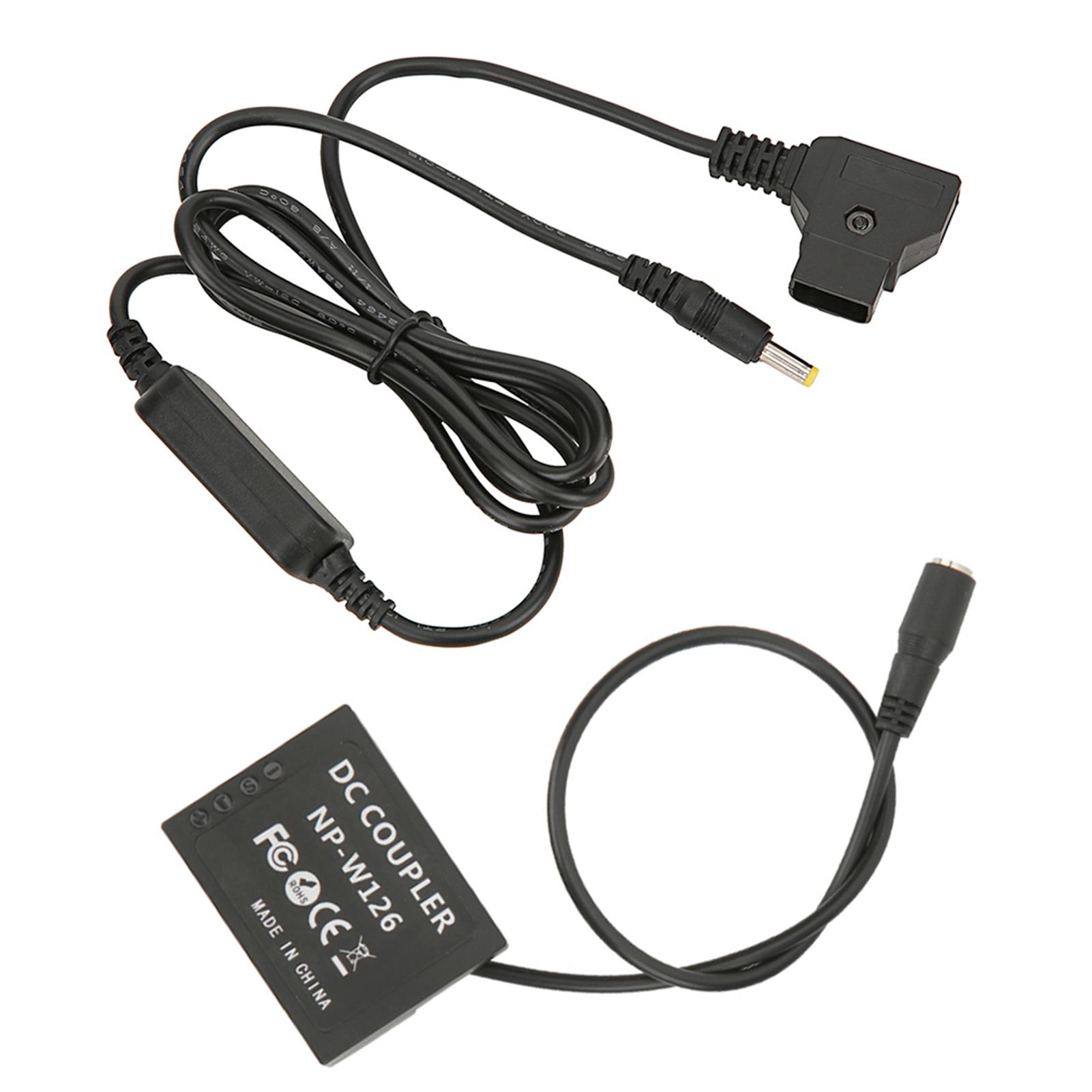 

Интерфейс D-Tap к NP W126 Полностью декодированный макет батареи Подходит для Fuji X T1 X T2 X T3 X T10 X T20 X