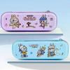 Labubu Pencil Bag Student Cartoon Large Capacity Storage Box Cute Quirky Pencil Case Anime Girls Boys Stationery Box Organizer