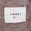 AMERI UNDRESSED Long sleeve Shawl collar long knit cardigan S Brown Women Used