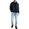 Emporio Armani EA7 Logo Zip Collar Long Sleeve Jacket Men jackets Navy-Blue 3DPB07-PN27Z-0578