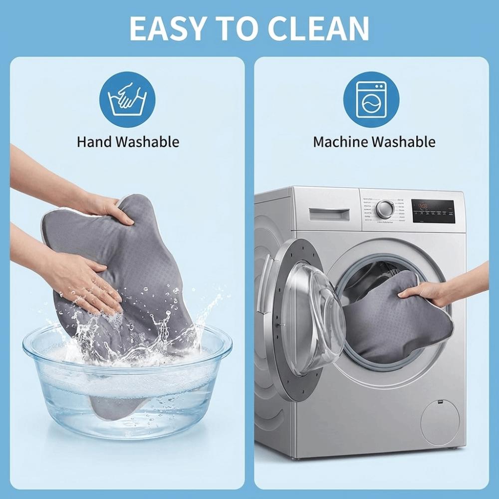 Moisture Wicking Memory Foam Pillowcase Breathable Pillow Protector Pillow Cover  Bedroom Sleep