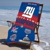 Beach Towel with New York Giants logo Pattern - soft,absorbent,machine washable Lightweight&Modern,swimming,Travel Essentials