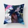 45 * 45Cm Anime Demon Slayer Kimetsu No Yaiba Printed Pillowcase Kids Bedroom Living Room Home Decor Pillow Cases Pillowcase