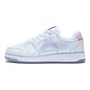 Li Ning Tian Ji Casual Versatile Thick Sole White Sneakers Non-Slip Lightweight Breathable Height Increasing Low-Top Skate Shoes AGCS200-1