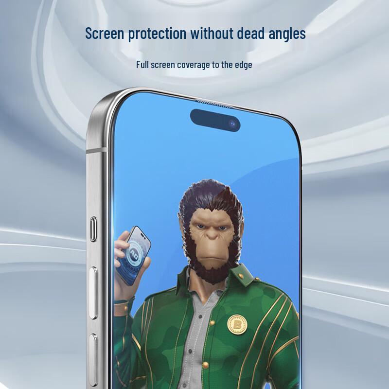 IPhone 16 Pro Max Displayschutz aus gehärtetem Glas