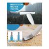 CLEANHOME Sponge Mop, Floor Mop, Flooring, Floor Wiper, Absorbent Mop, Wringer Included, Flat Mop, Floor Cleaning, Dry Wipe, Wet Wipe | Compatible