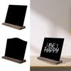8Pcs Small Chalkboards with Wood Stand Double Sided Message Board Sign Table Number Food Sign for Wedding Party