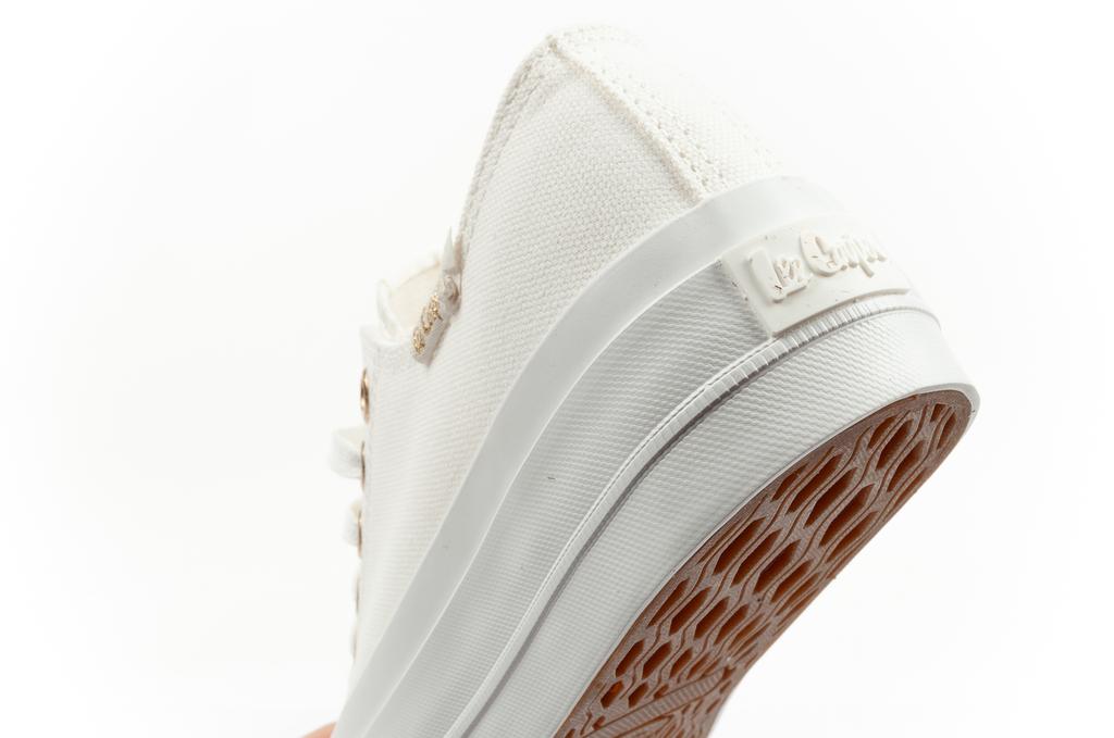Lee Cooper Canvas White Lady [LCW-26-31-4369L] y.38