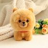 Plush Adorbale Furry Plush Corgi Dog Stuffed Doll Fluffy Puppy Soft Doll  Girl Gift