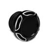 Bouchon de réservoir moto CNC bouchon de gaz Craftride TD4 noir