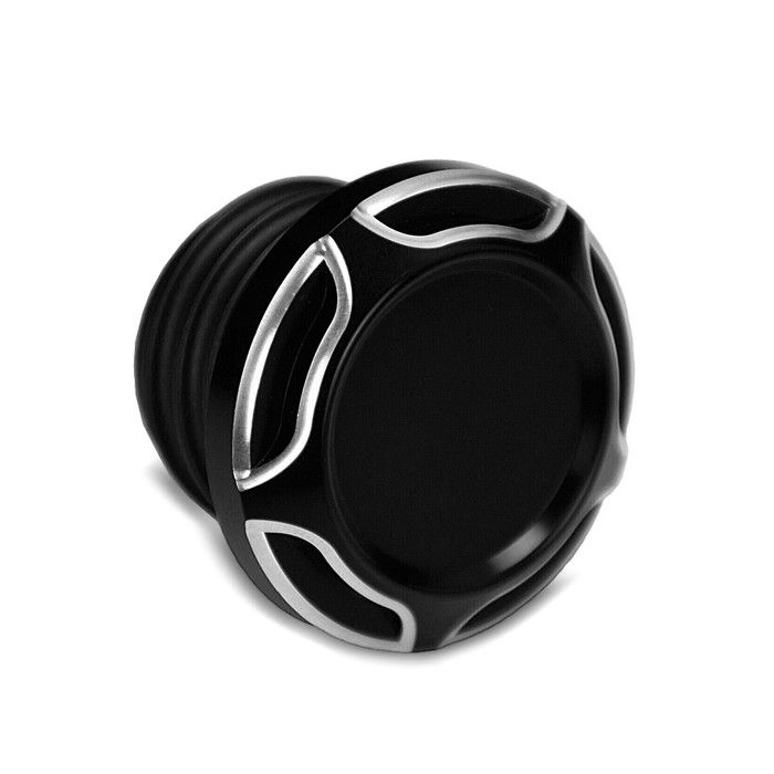 Bouchon de réservoir moto CNC bouchon de gaz Craftride TD4 noir