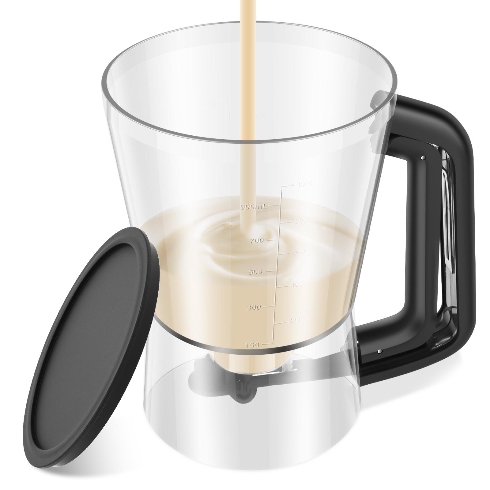 Pancake Batter Dispenser with Sturdy Handle 30oz Waffles Batter Separator Dishwasher Safe for Pancake Cupcake Waffles чёрный