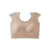 FallSweet Seamless Bra Top Women Full Coverage Shoulder-Pads Bralette Ladies Invisible Seamless Underwear Wireless Breathable Minimizer Vest Lingerie