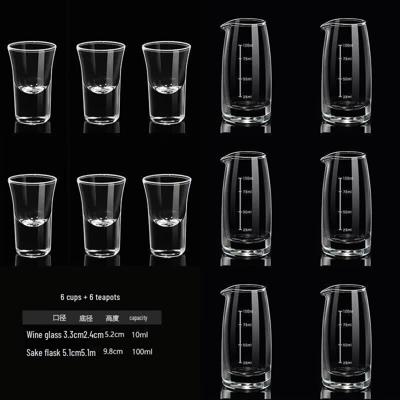 Qiwei Glass Wine & Spirits Decanter