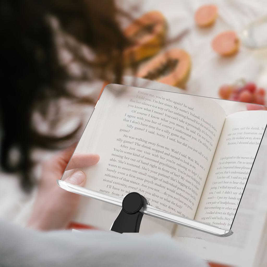 1.8X Page Magnifying Lens Magnifying Glass for Seniors Reading Flexible Gooseneck Neck Wear Page Magnifiers