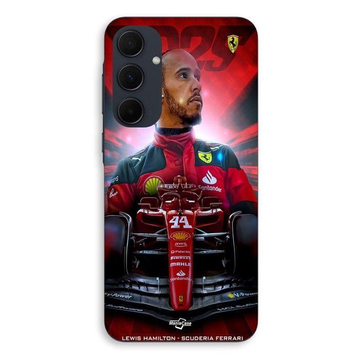 Coque de téléphone - MANIACASE - Samsung galaxy A55 - Noir - Silicone - Souple