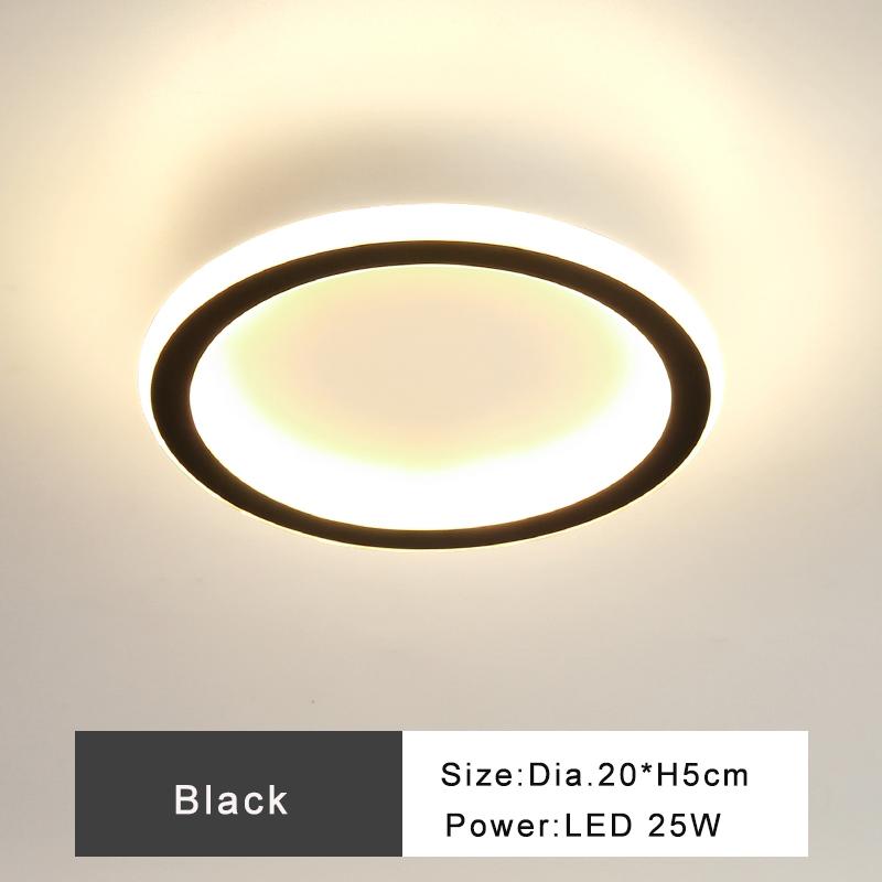 

32 Вт 28 Вт креативный светодиодный потолочный светильник для гостиной спальни интерьер прохода потолочный светильник для коридора балкона дома Cool White