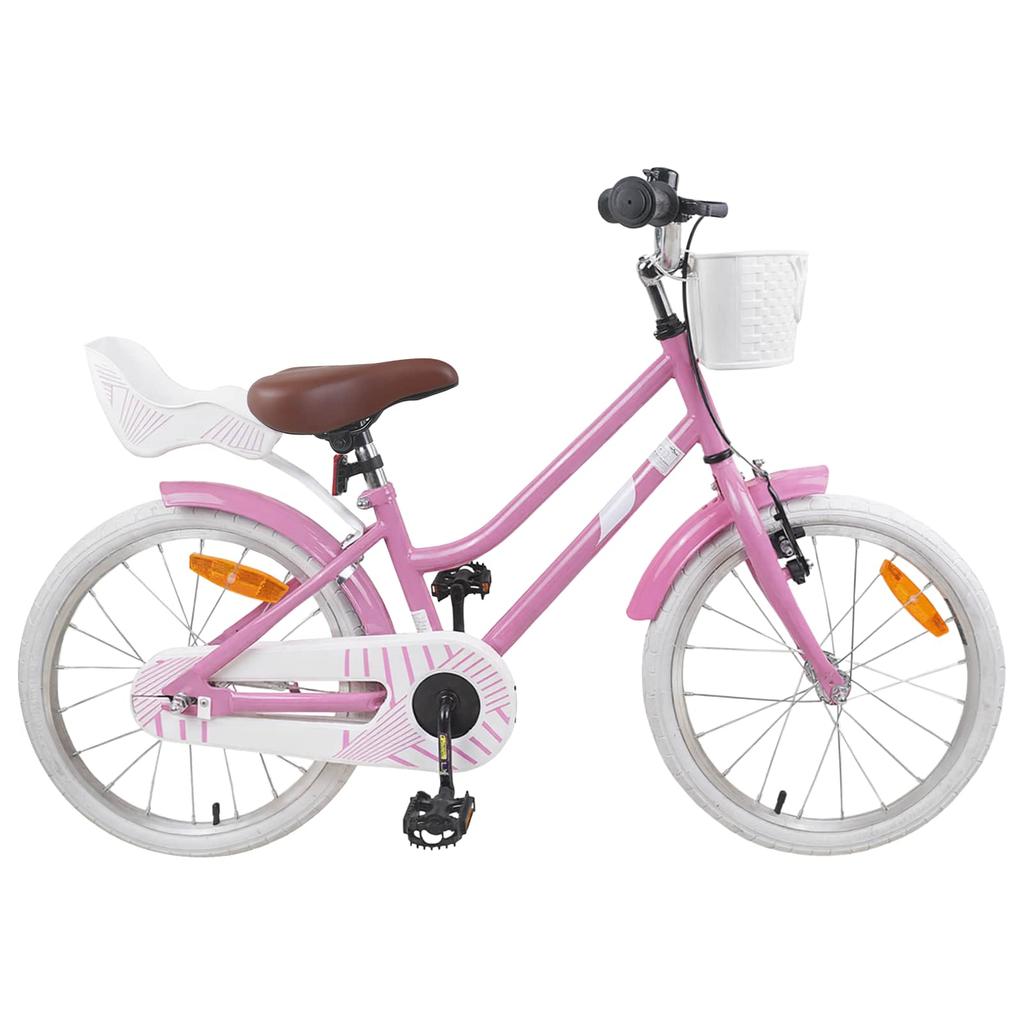 Kids Bike 18 Inch for Ages 5 7 Light Pink