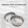 Stainless Steel Mini Draining Basket With Dual Handles For Kitchen Food Prep And Oil Drainage