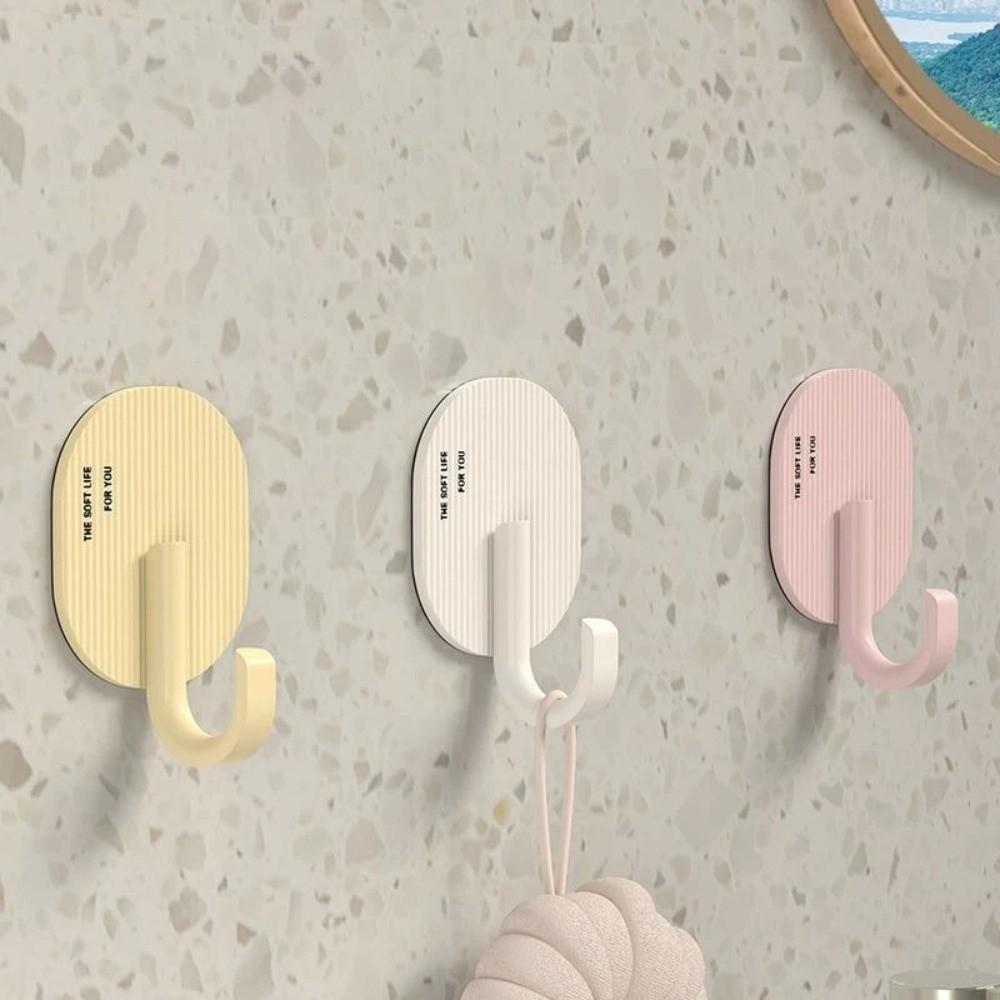 Wall-mounted Wall Hooks Strong Adhesive Coat Hanger Hook Kitchen Hanger Home Storage Accessories